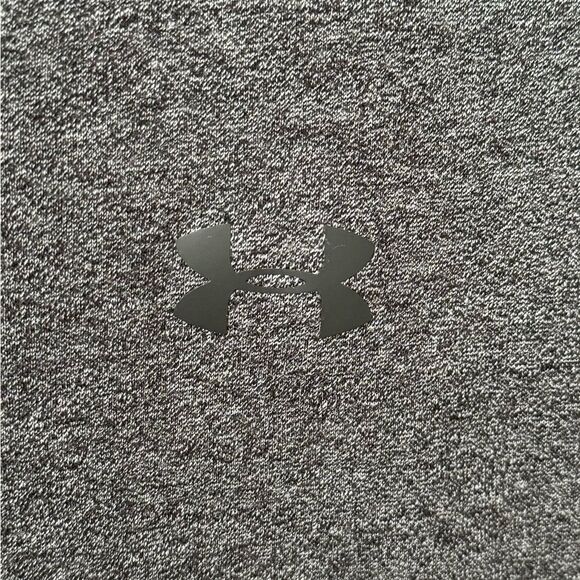 Under Armour Threadborne Loose Zip Up Gray Logo Bomber Sweatshirt Jacket. Medium - Picture 2 of 8